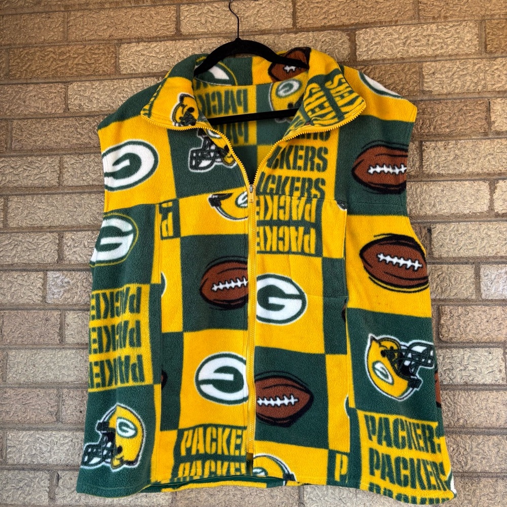 Green Bay Packers Fleece Vest